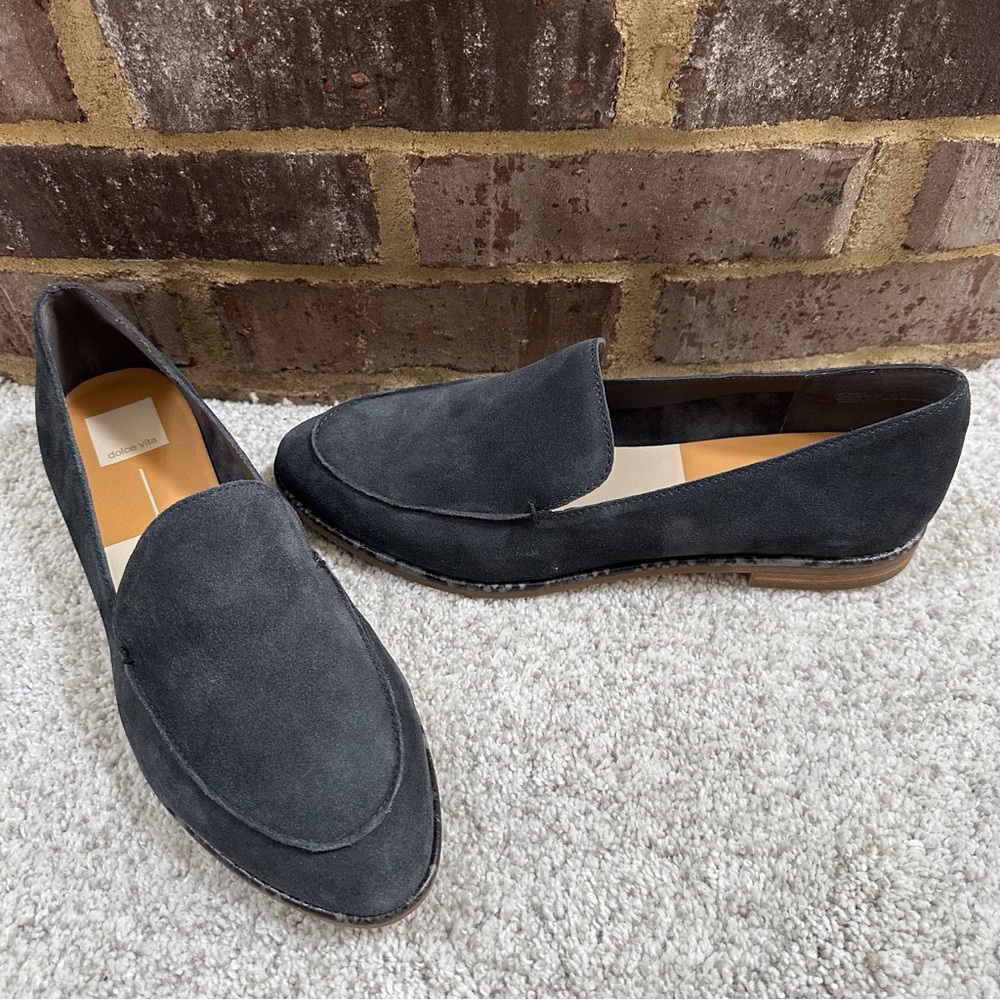 Dolce Vita Chava Leather Slip On Loafers
